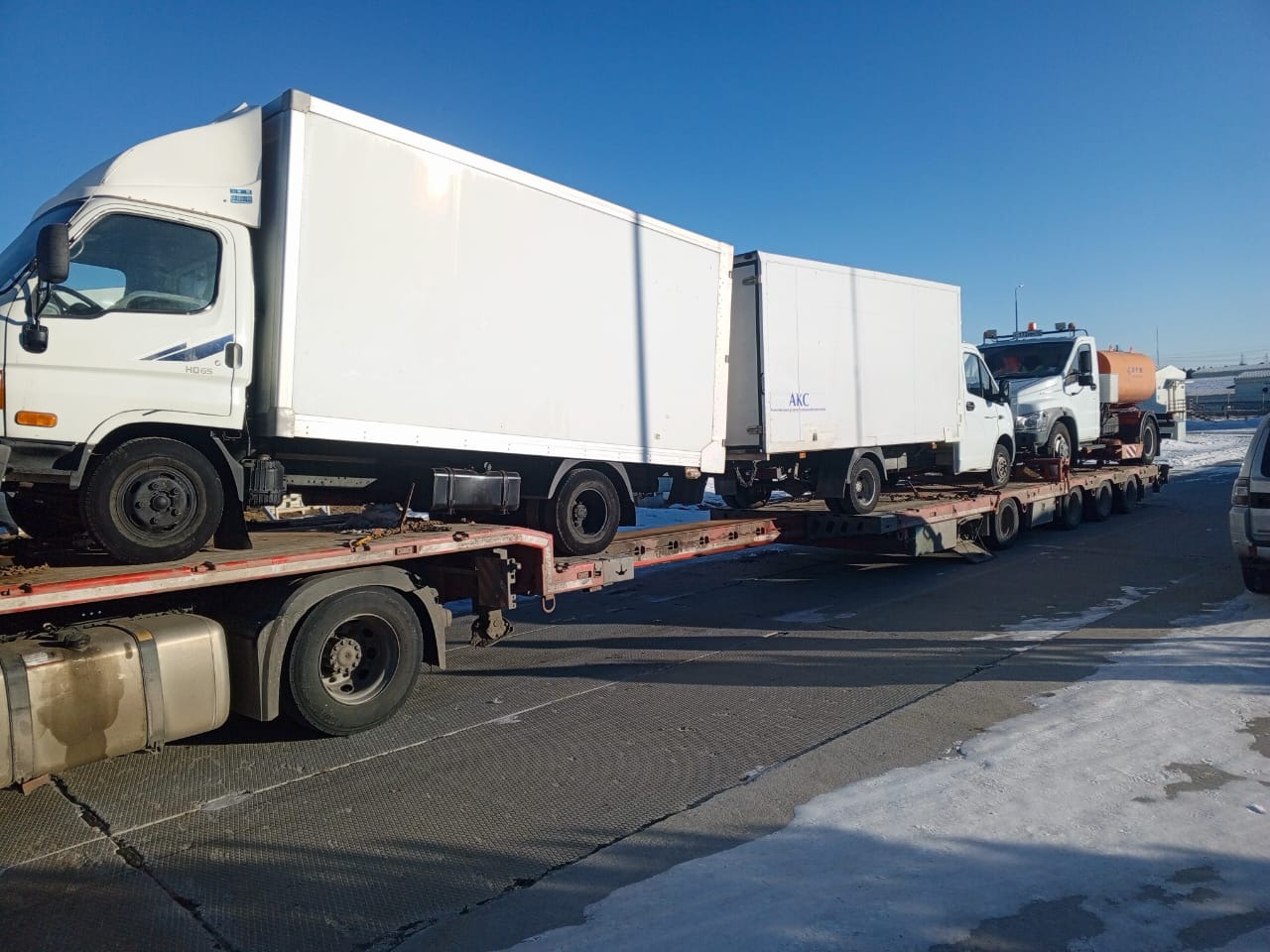 1) ГАЗ NЕХТ С41К13; 2) ГАЗ NЕХТ БЕЛАВА 1220S0; 3) HYUNDAY HD-65 Свободный - Красноярск